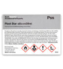 Koch Chemie Etikett für Leerflasche Pss Plast Star siliconölfrei