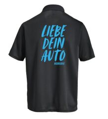 Waschhelden Car Wash Club Funktions Poloshirt graphit L