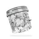 Magic Bucket Wascheimer 3,5 Gallonen 13L camouflage grau