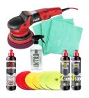 Flex XFE 7-15 150 230/CEE Exzenter Poliermaschine Waschhelden Set