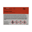 Koch Chemie Etikett für Leerflasche Op Orange Power