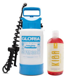 Gloria FoamMaster FM30 + Wizard of Gloss Kiba Snow Foam 750ml