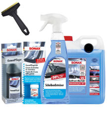 Sonax Autopflege Set Winter Fit + gratis Eiskratzer