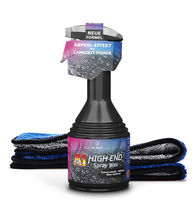 Dr. Wack A1 High End Spray Wax 500ml inkl. 2 Tuch 900GSM