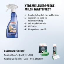 Sonax XTREME LederPflegeMilch mit MicrofaserPad AktionsSet