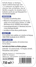 Sonax Xtreme FolienReiniger - 750 ml