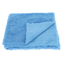 Wizard of Gloss All Purpose Hero Edgeless 2-Seiten Allroundtuch 360GSM 40x40cm Blau