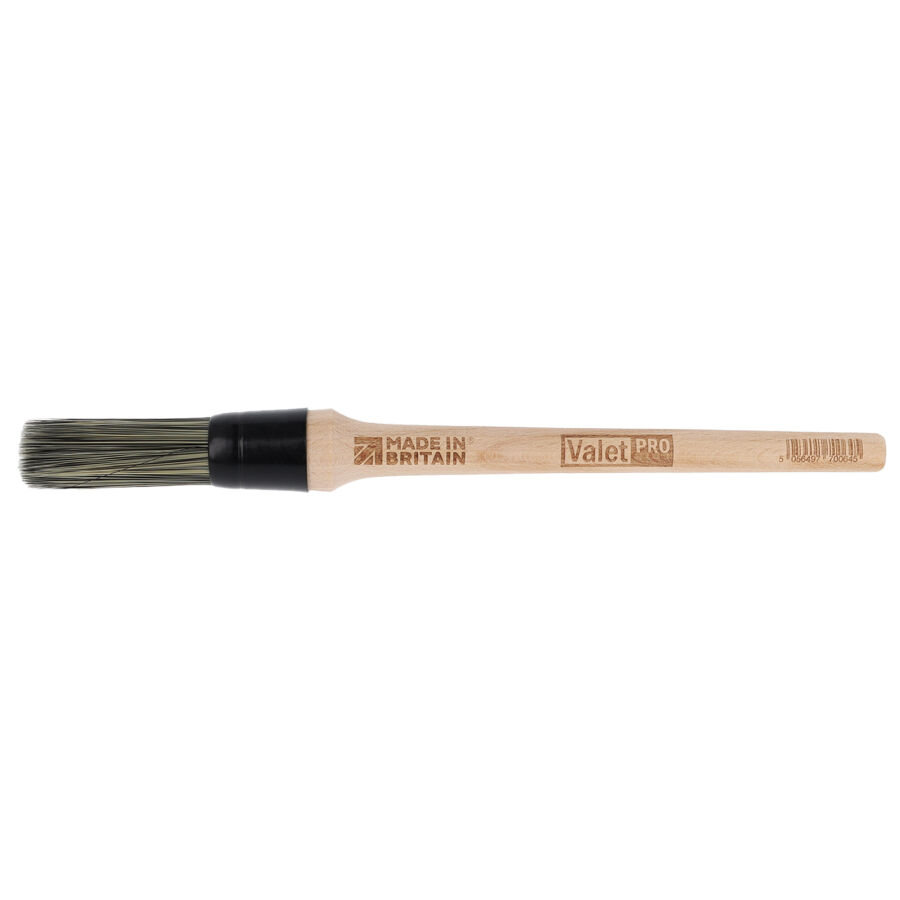 ValetPro SMALL WOODEN HANDLE DASH BRUSH