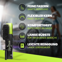 Nuke Guys Felgenbürste Ultra Flat - M, XXL