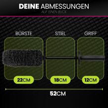 Nuke Guys Felgenbürste Ultra Flat - XXLarge