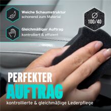Koch Chemie Ls Leather Star 1L + 2x Mikrofasertücher + 2x Handpolierschwamm