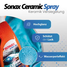 SONAX XTREME Ceramic Spray Versiegelung Set