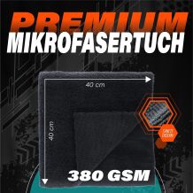 THE FINISHER LeatherLock 500ml + Auftragsschwamm + Mikrofasertuch