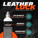 THE FINISHER LeatherLock 500ml + Auftragsschwamm + Mikrofasertuch