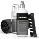 THE FINISHER LeatherTexClean 500ml + Bürste + Schaumspender + Mikrofasertuch
