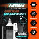 THE FINISHER LeatherTexClean 500ml + Bürste + Schaumspender + Mikrofasertuch