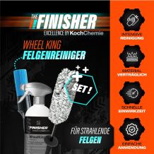 THE FINISHER WheelKing + Mikrofaser Felgenbürste und Felgenpinsel