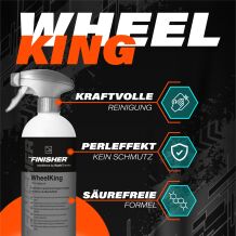 THE FINISHER WheelKing + Mikrofaser Felgenbürste und Felgenpinsel