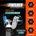 THE FINISHER WheelKing + Mikrofaser Felgenbürste und Felgenpinsel