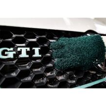 Wizard of Gloss Detailing Finger Mitts Green - 2 Waschhandschuhe (1 Paar)