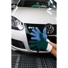 Wizard of Gloss Detailing Finger Mitts Green - 2 Waschhandschuhe (1 Paar)