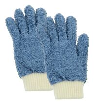 Wizard of Gloss Detailing Finger Mitts Blue - 2 Waschhandschuhe (1 Paar)