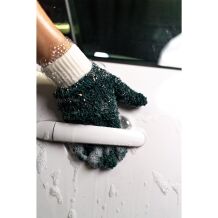 Wizard of Gloss Detailing Finger Mitts Blue - 2 Waschhandschuhe (1 Paar)