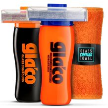 Glasversiegelungs Set Glaco DX mit Glaco Glass Compound + 320 GSM Mikrofasertuch